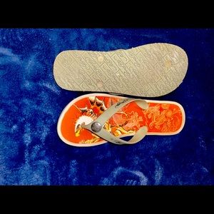 Ed Hardy flip flops